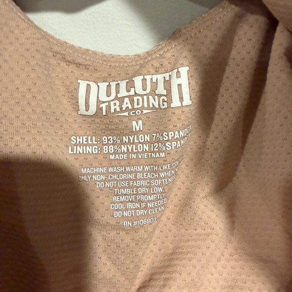 Duluth Trading Co Women's Buck Naked Bralette in Tan - Picture 3 of 3